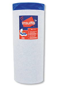 insulFib 3+ thin acoustic underlay for floating screed